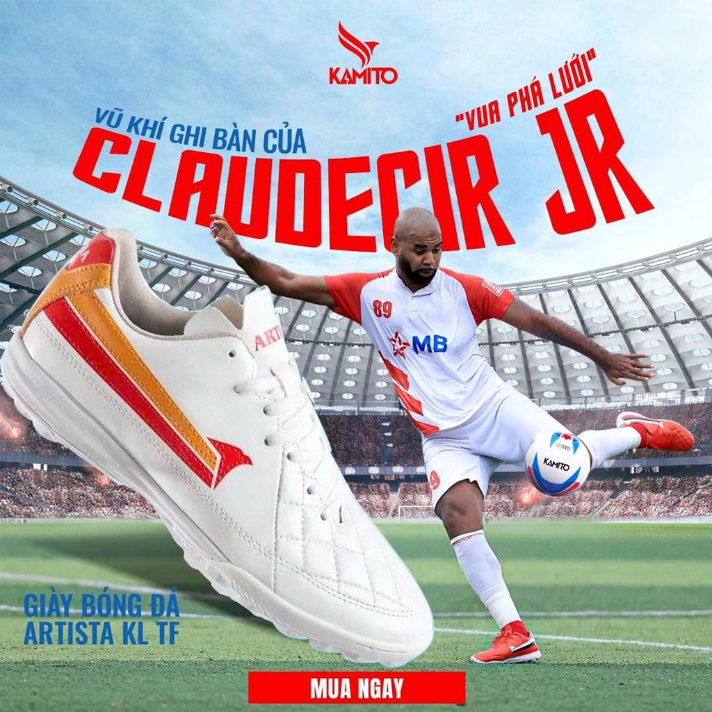 Kamito Giày Bóng Đá Artista KL TF - Chống Trơn Trượt - Đế Combat Bám Sân Vượt Trội - Giày Thể Thao Đ