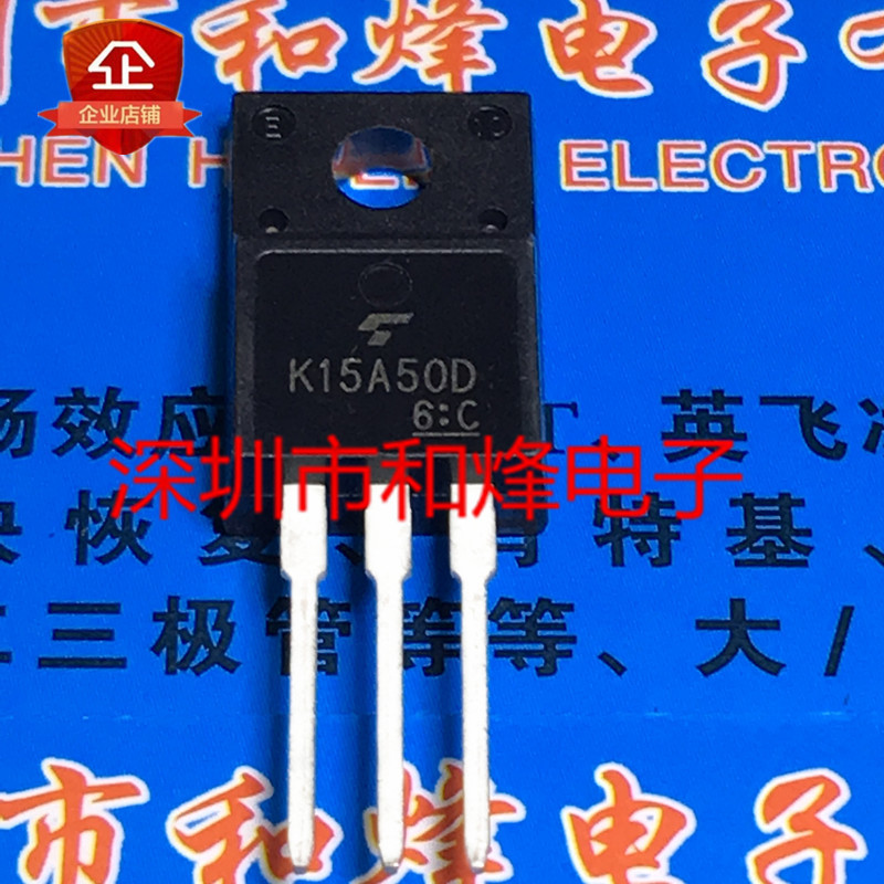 5 Cái / K15A50D Kho Nhập Khẩu Hàng Có Sẵn TK15A50D TO-220F MOS Trường Hiệu Ứng Ống 15A 500V