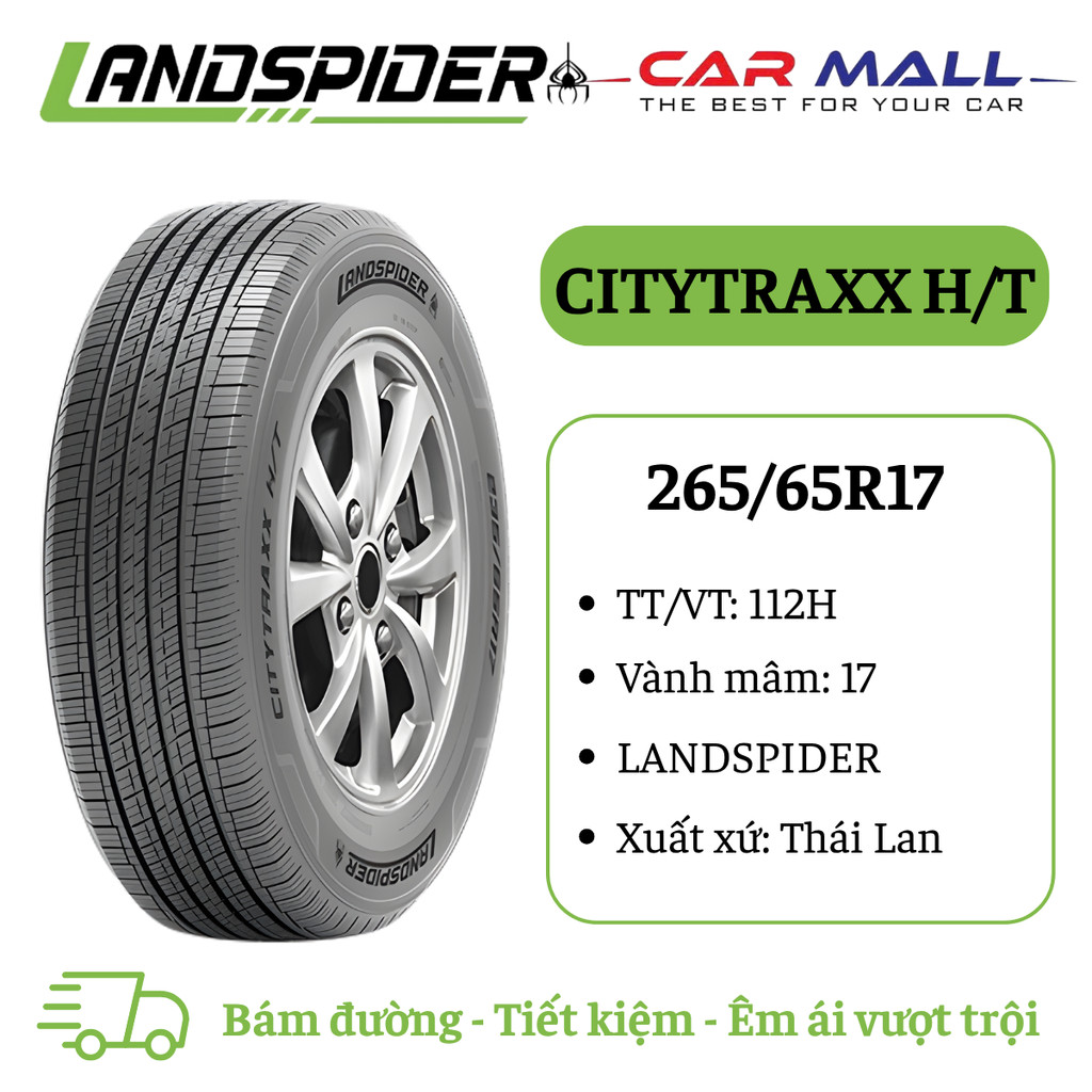 Lốp du lịch LANDSPIDER 265/65R17 CITYTRAXX H/T