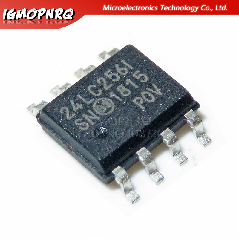 10 chiếc 24LC256-I / SN 24LC256I 24LC256 SOP-8 mới nguyên bản