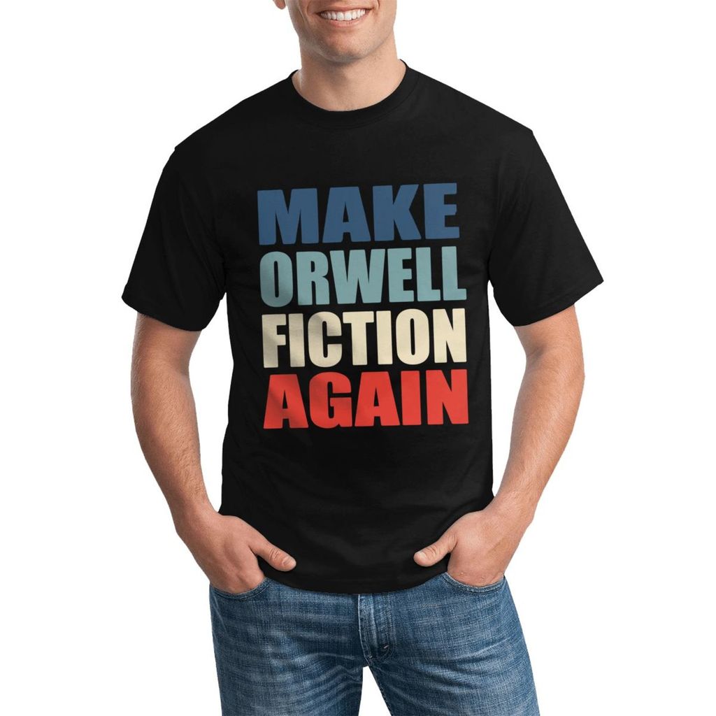 Áo Thun Cotton Phong Cách Parody Orwell 1984 và Giuliani