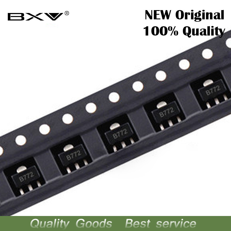 CR-20 CÁI B772 SOT89 2SB772 SOT 89 3A / 30V 772 SOT SMD bóng bán dẫn