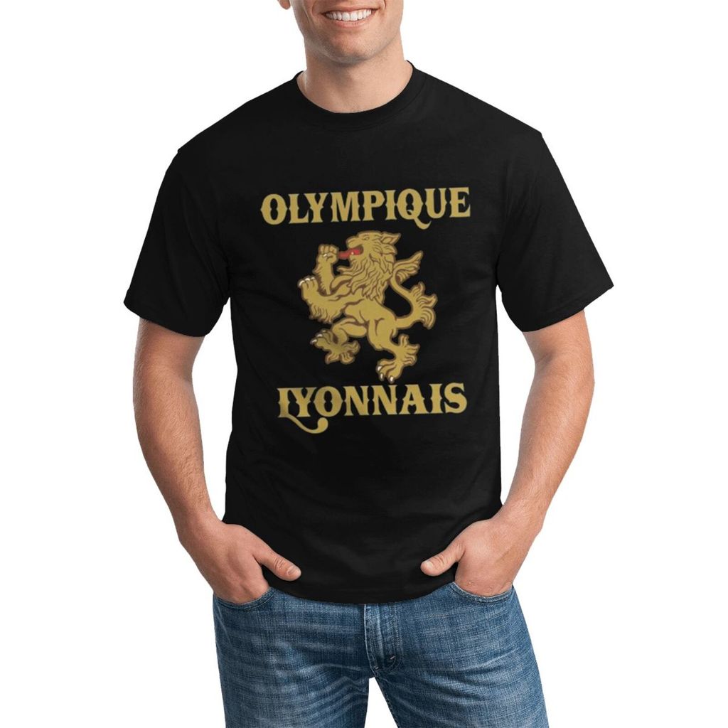 Olympique Lyonnais Les Gones Áo Bóng Đá Ligue 1, Chất Liệu Cotton, Nhiều Kích Cỡ, Phù Hợp Mặc Hàng N