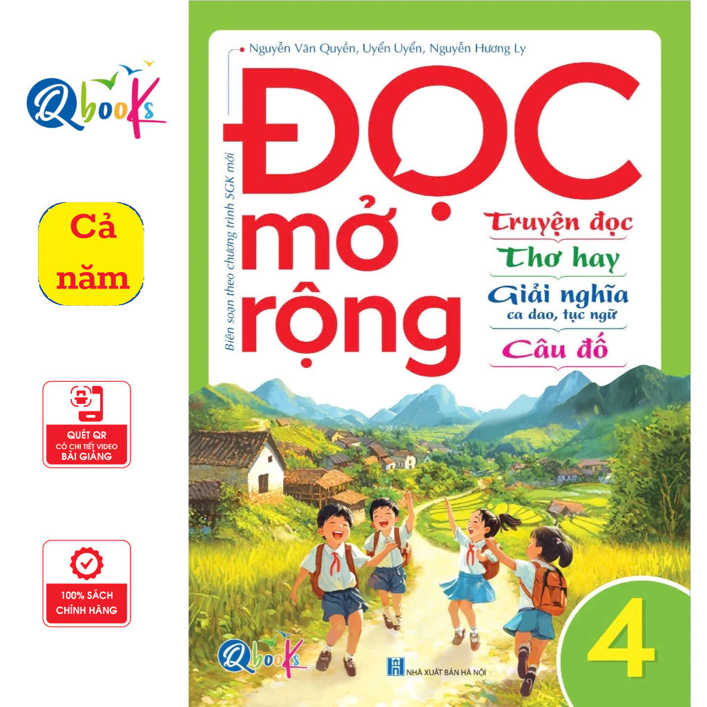Sách - Đọc mở rộng Lớp 4 (Qbooks)
