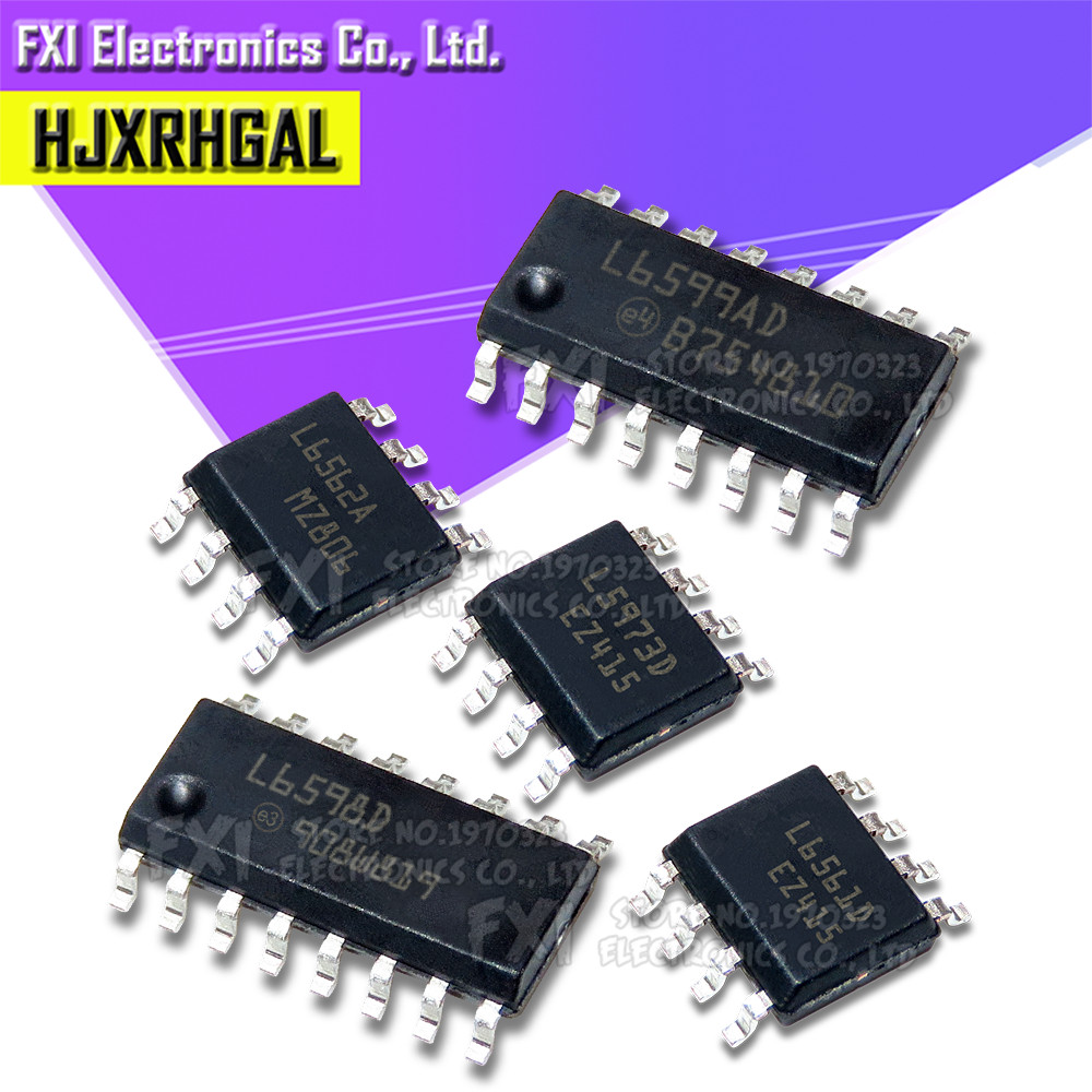 5 CÁI L5970D L5973D L6386D L6388ED L6561D L6562A L6562D L6656B L6958D L69599AD L659D SOP-16 SOP L597