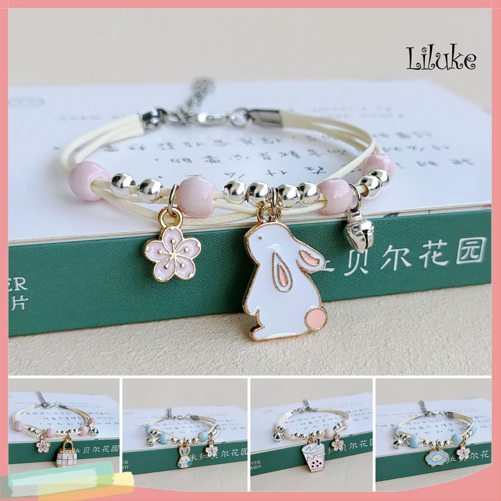 [LK] Vòng Tay Thời Trang Tối Giản Tay Nghề Đẹp Tinh Tế Đáng Yêu Đáng Yêu Hàng Ngày Đeo Hợp Kim Hoạt 