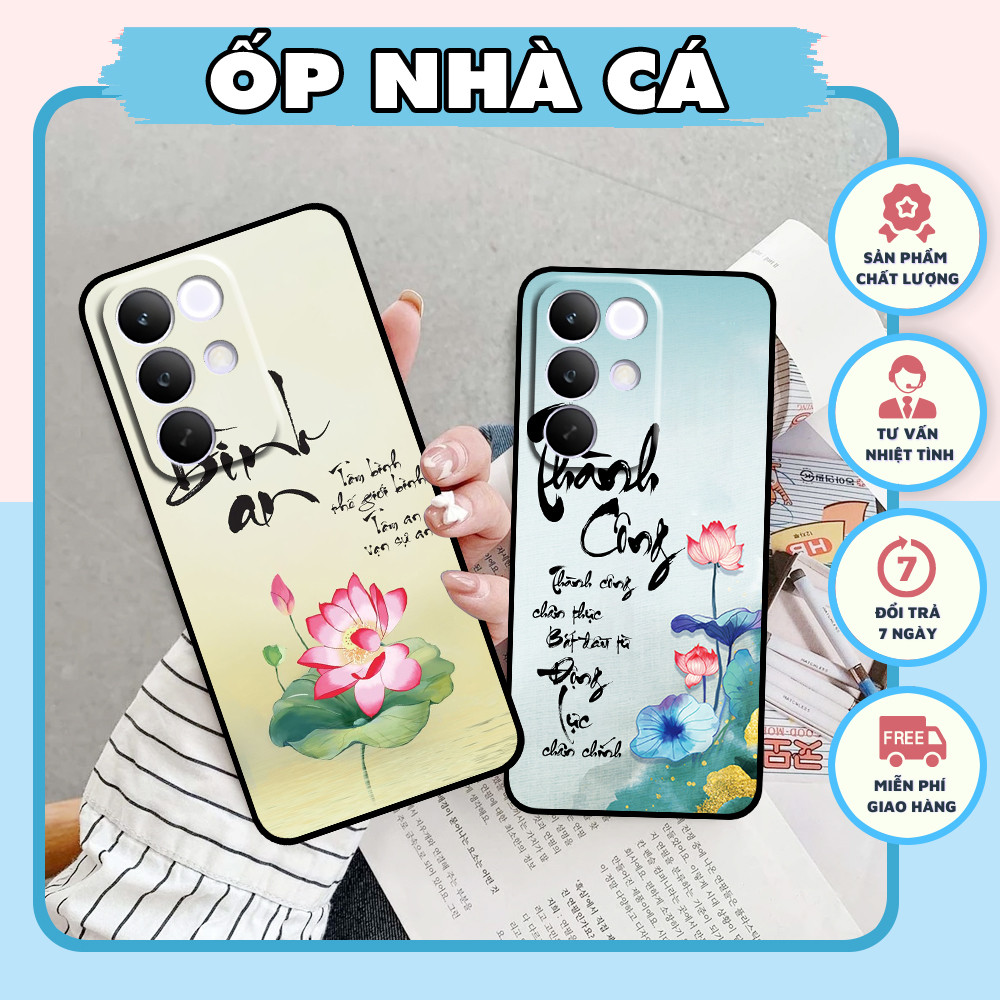 Ốp lưng Realme C85 5G / C85 Pro in hình thư pháp thành công