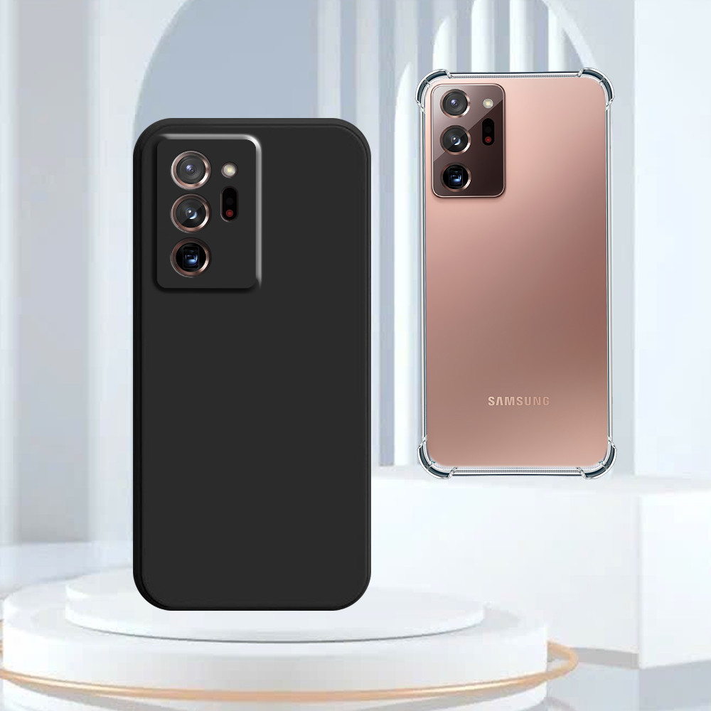 Ốp lưng Samsung Note 20 / Note 20 Ultra / Note 20 Ultra 5G ốp trong chống sốc, tpu dẻo đen