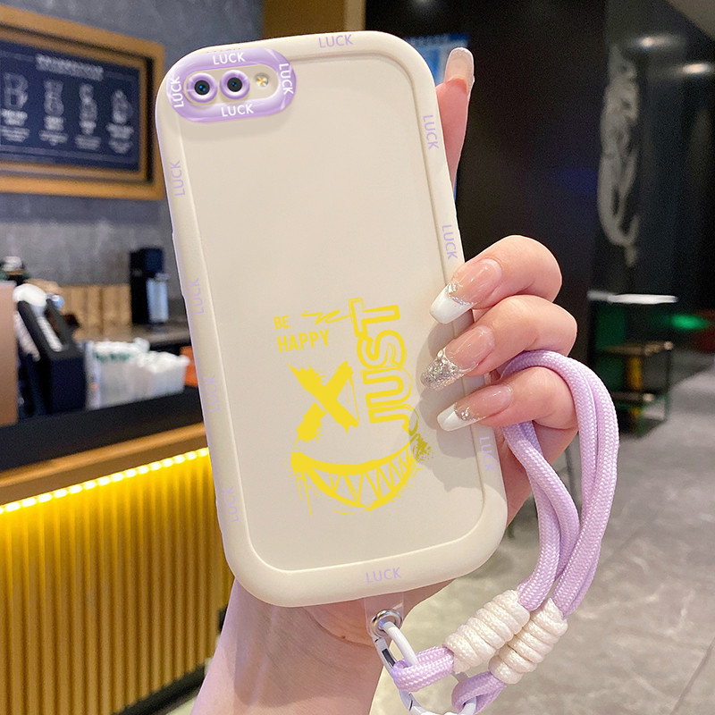 Ốp Lưng Realme C2 C2s OPPO A1KCase Động vật nhỏ Với Lanyard