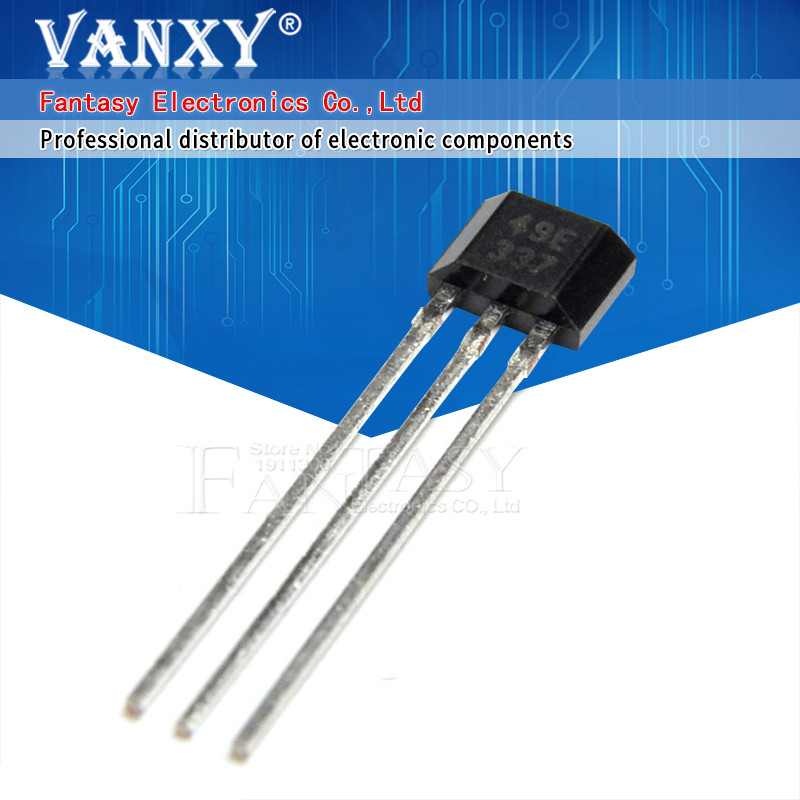 10 chiếc 49E Yếu tố Hall OH49E SS49E Cảm biến Hall Cảm biến hiệu ứng Hall mới