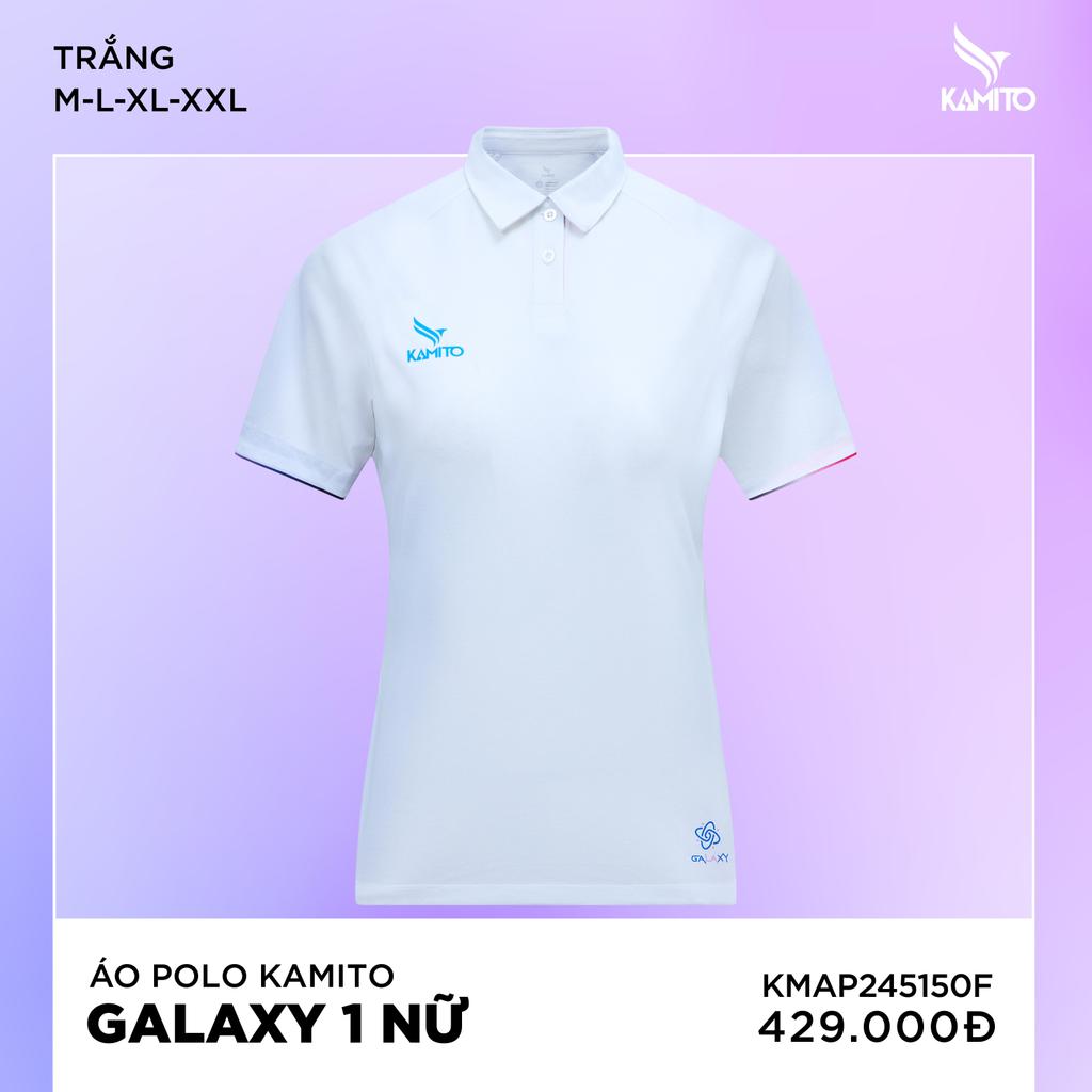 Áo polo cầu lông nữ Kamito Galaxy 1, Áo Polo Thể Thao, Áo Cầu Lông Kamito