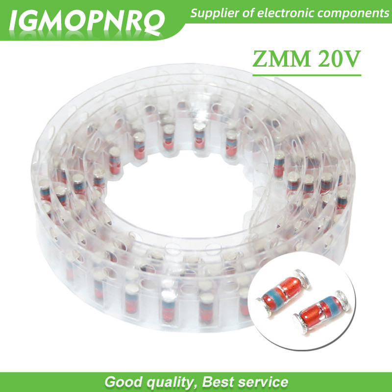 200 CHIẾC ZMM 20V LL34 SMD Zener diode gói 1 / 2W 0.5w Chip Zener diode
