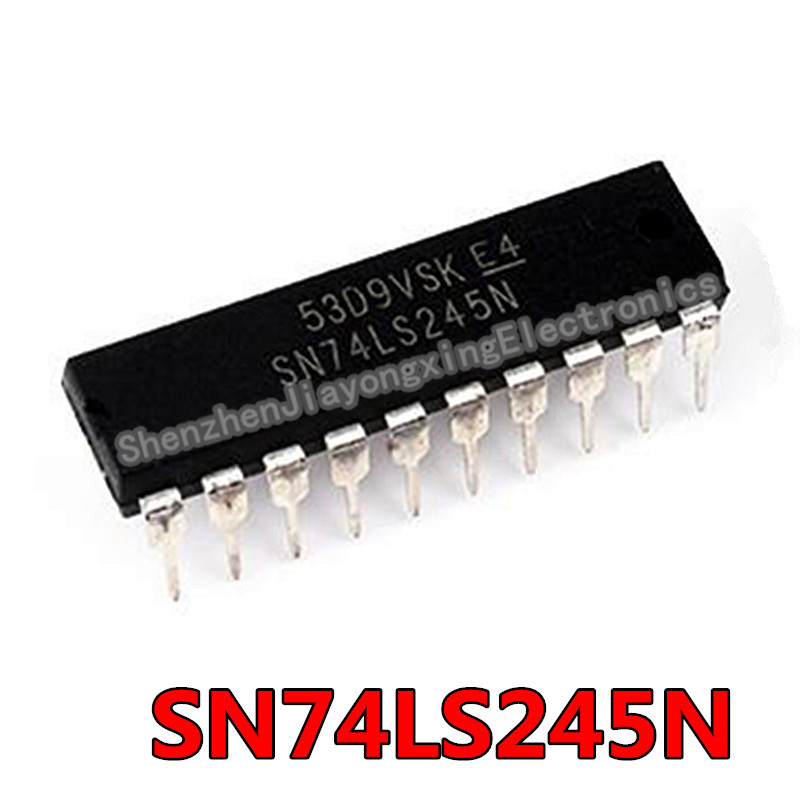 10 CÁI SN74LS245N DIP20 SN74LS245 DIP 74LS245N DIP 20 74LS245 HD74LS245P IC mới và nguyên bản