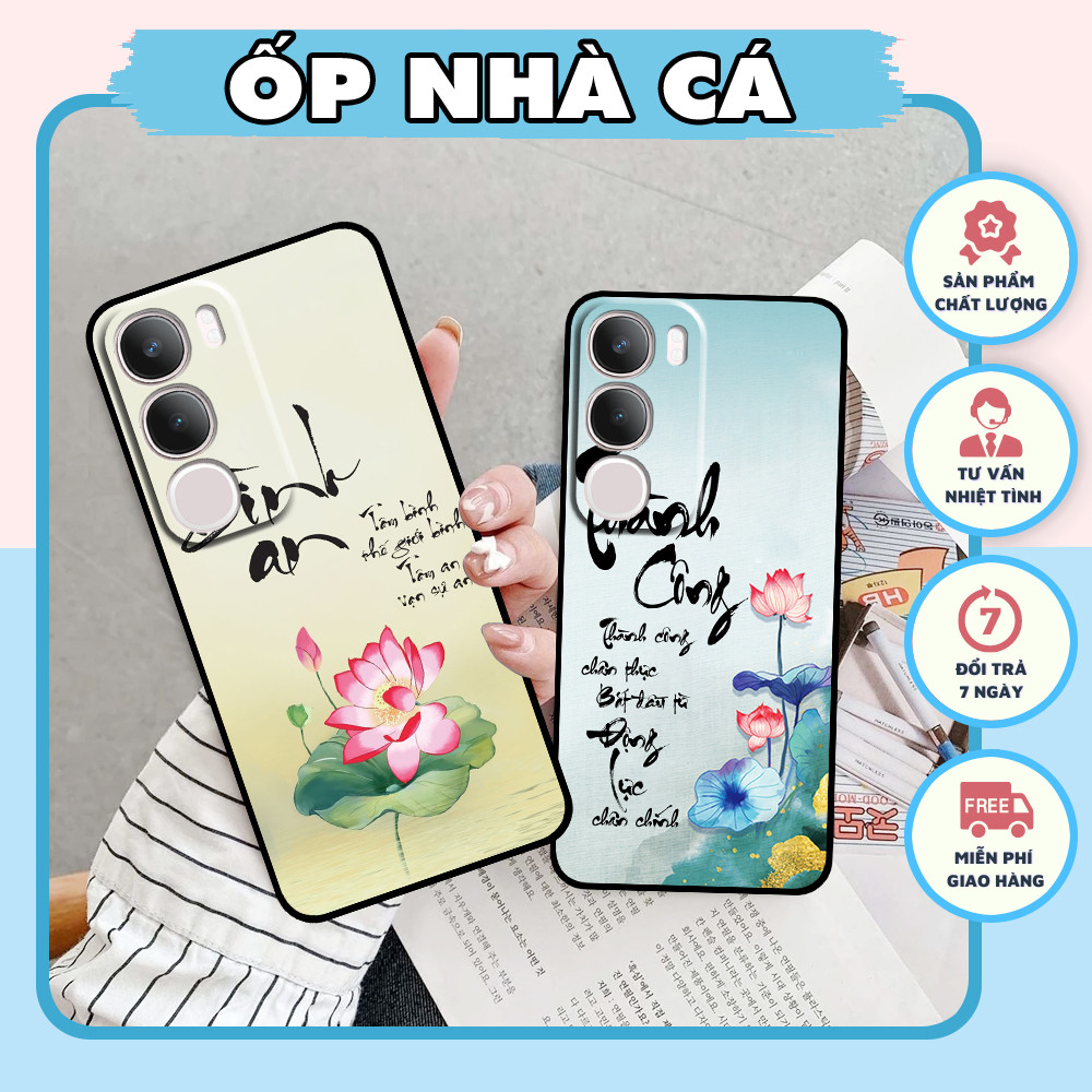 Ốp lưng Vivo Y19s / Y19s Pro in hình thư pháp thành công