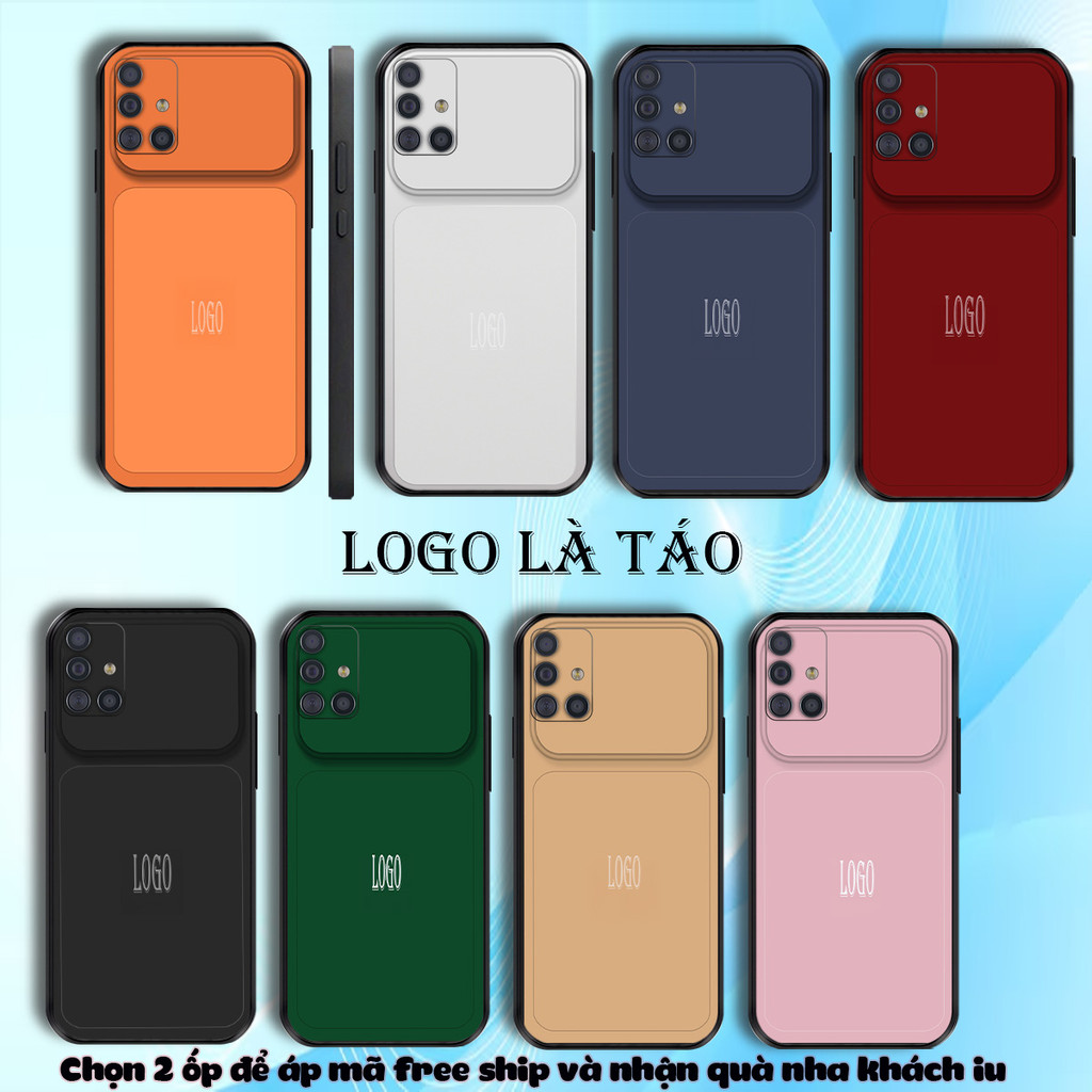 Ốp lưng Samsung A31 , A51 , A71 dẻo in logo táo cam vũ trụ trend