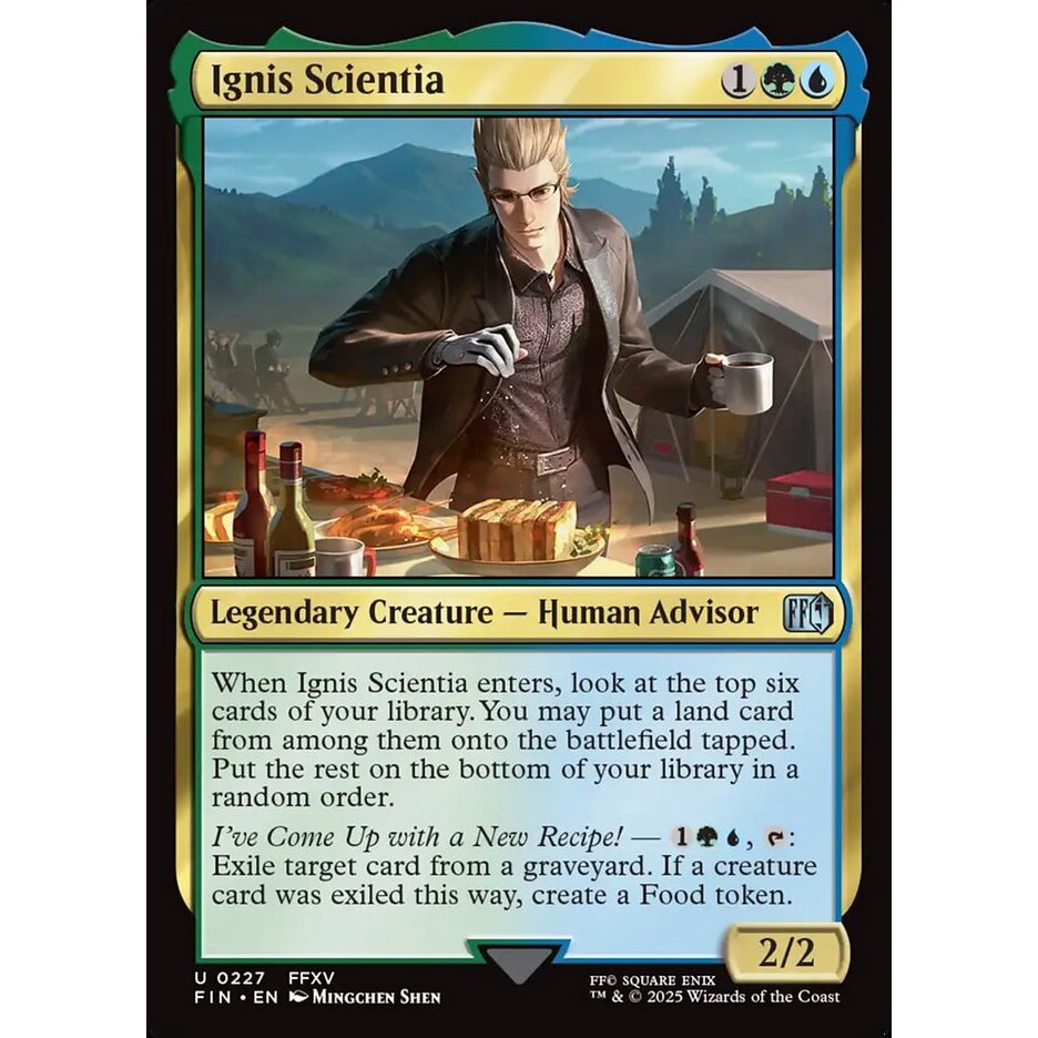 Ignis Scientia - uncommon - normal - FIN - 227 - (Uncom, Common) - Magic The Gathering