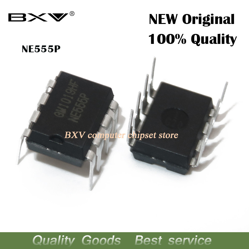 CR-10PCS NE555P DIP8 NE555 DIP NE555N 555P DIP 8 IC gốc mới