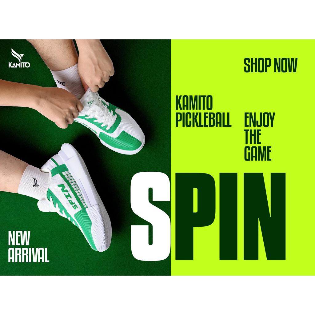 Giày Pickleball Kamito Spin, Giày Pickerball Kamito Spin, Pickerball Kamito, Đồ Thể Thao Kamito, Già