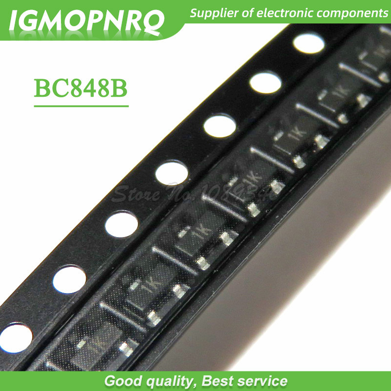 100 CHIẾC BC846B BC847A BC847B BC847C BC884B BC856B BC857B BC857C SOT23 NPN bóng bán dẫn đa năng