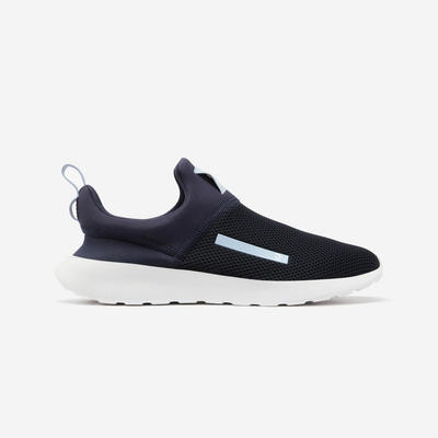 Giày đi bộ nam không dây giày DECATHLON Kalenji BE Fitted xanh navy mã 8821256