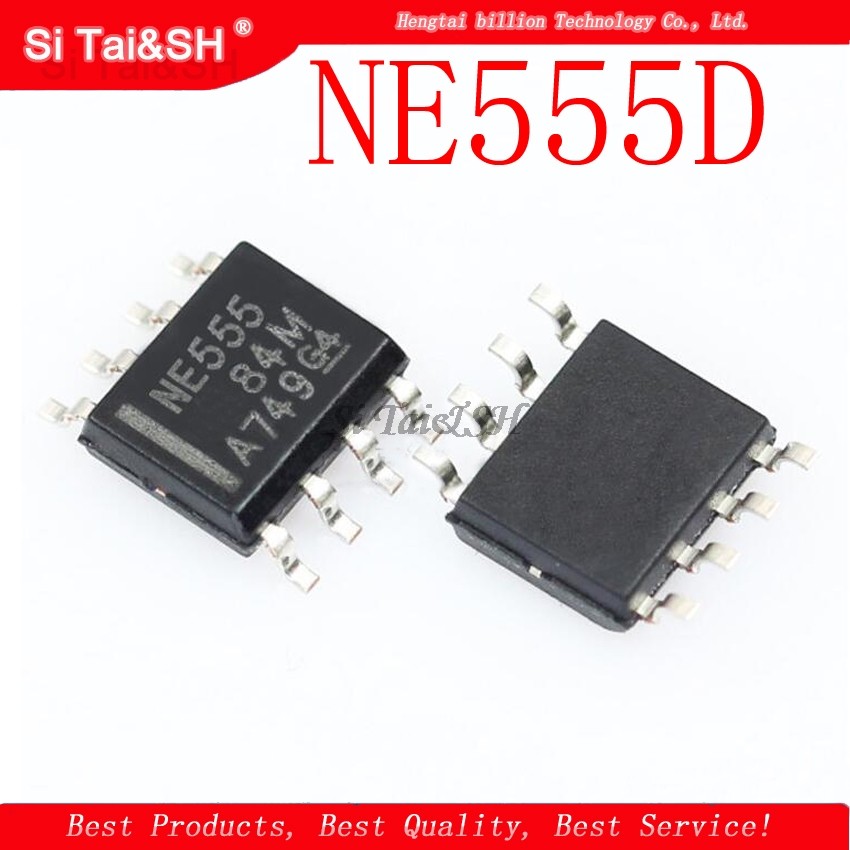 50 Cái / lốc NE555 NE555D 555 Hẹn Giờ SMD 555 NE SOP 8
