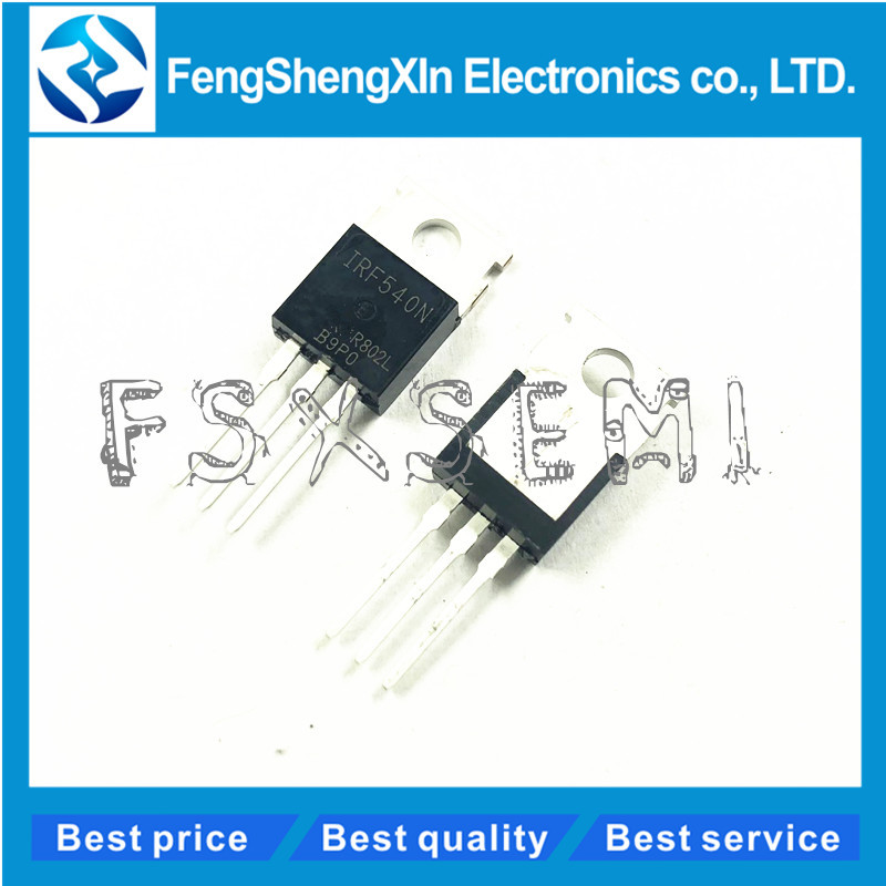 10 Cái / lốc IRF540N IRF540NPBF IRF540 MOSFET Nguồn TO-220