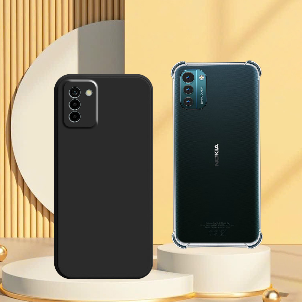 Ốp lưng Nokia G11 / G11 Plus / G21 / G22 ốp trong chống sốc và ốp tpu dẻo đen