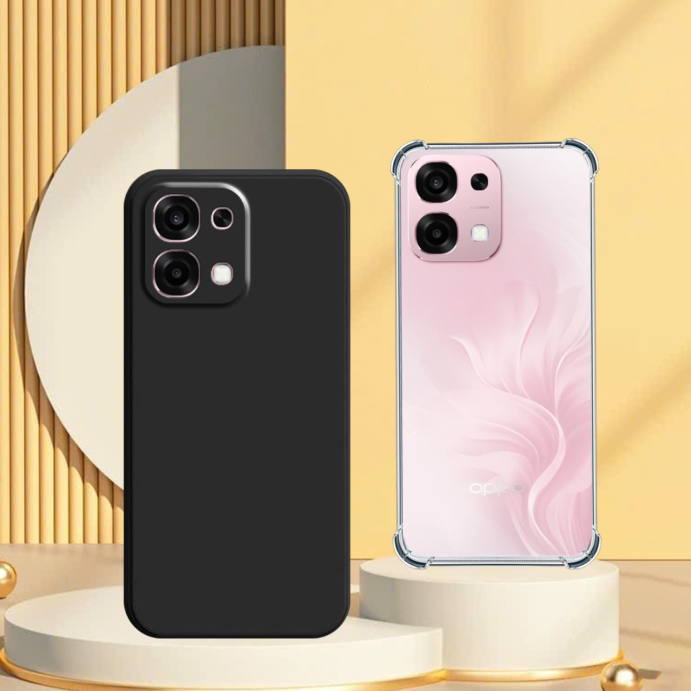 Ốp lưng Oppo A6 Pro / A6 Pro 5G ốp trong chống sốc và ốp tpu dẻo đen