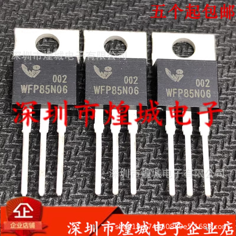10 Cái / WFP85N06 Kho Hàng Có Sẵn MOS Hiệu Ứng Trường Ống Ba Cấp TO-220 60V 85A Có Thể Bắn Trực Tiếp