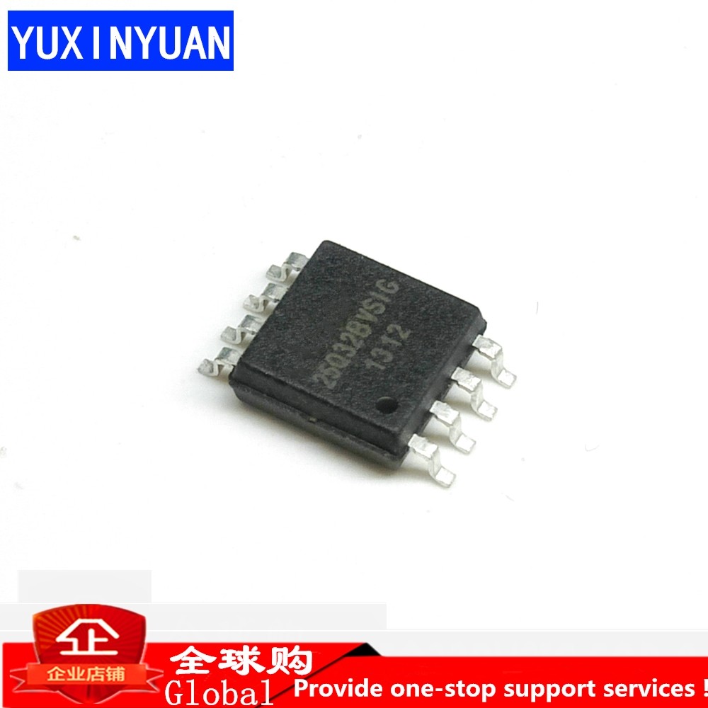Kai-6 Cái / lốc W25Q32FVSSIG SOP8 25Q32 SOP 25Q32FVSIG SOP 8 W25Q32FVSIG SMD W25Q32 IC mới và nguyên