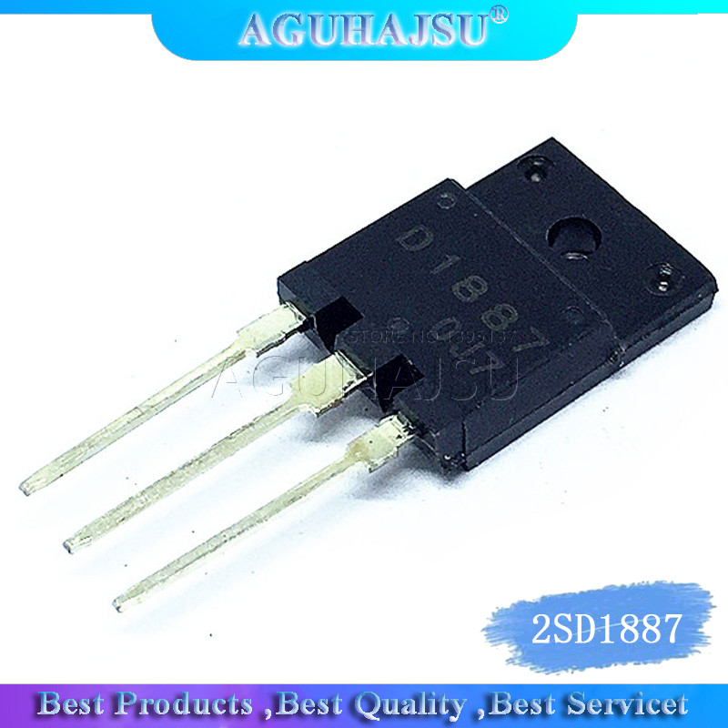 1 CÁI D1887 2SD1887 ĐẾN 3PF Không có ống nguồn giảm chấn N kênh 1500V 10A
