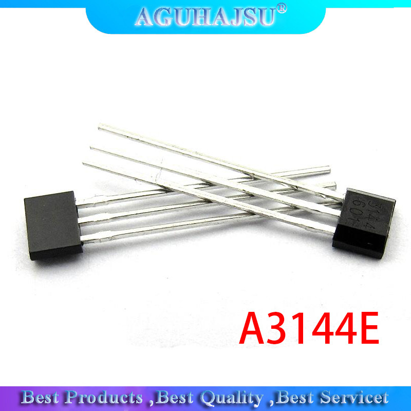 10 Cái / lốc A3144E A3144 3144 TO 92 Cảm Biến Hiệu Ứng Hall Mới Nguyên Bản