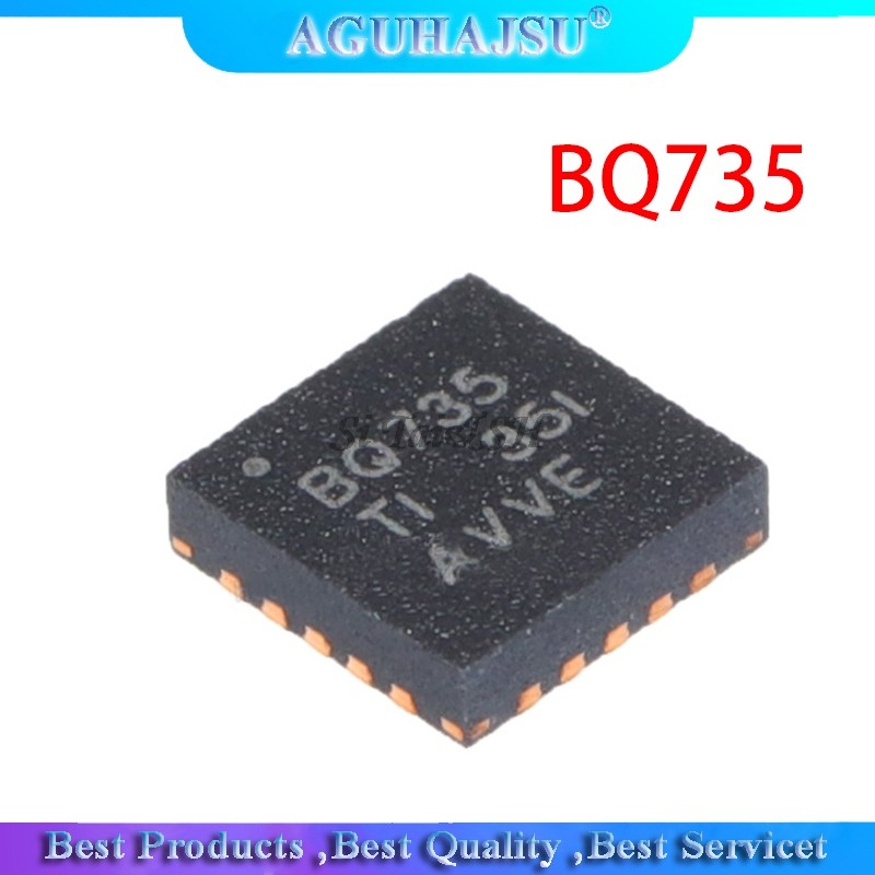 5 Chiếc BQ735 BQ24735 BQ24735RGRR QFN 20 Quản Lý Pin IC Chip laptop Chip