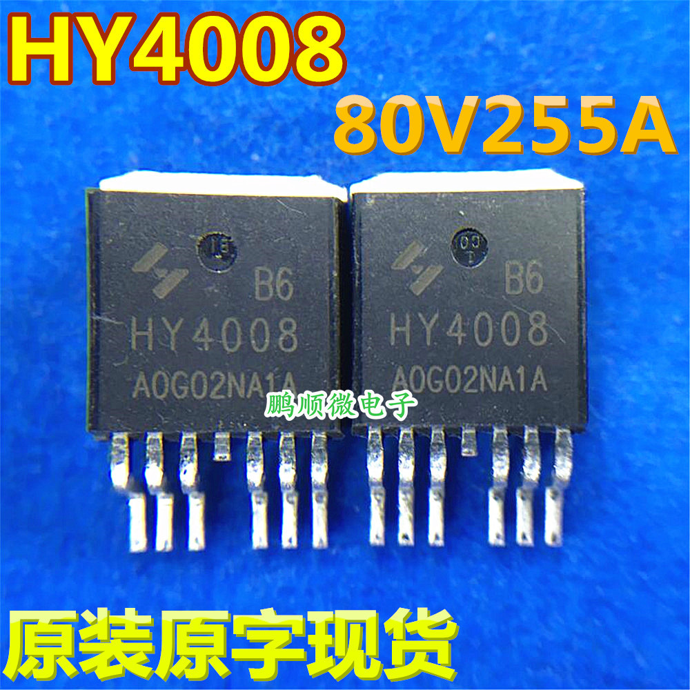 10 Cái / HY4008 HY4008B6 Hiệu Ứng Trường Ban Đầu N Kênh MOS Ống 80V 25 Miếng Dán TO-263-6