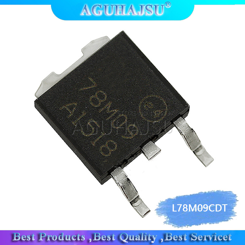 10 CÁI L78M09CDT ĐẾN 252 78M09 SMD L78M09 TO252 mới và nguyên bản