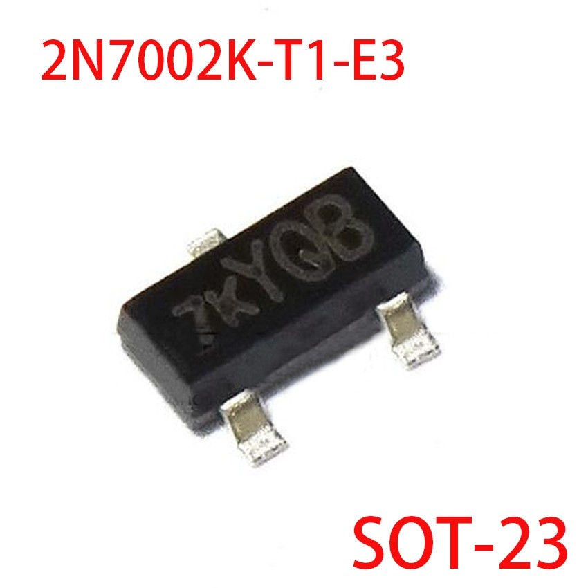 10 Cái / lốc 2N7002K T1 E3 2N7002K T1 SOT 23 2N7002K 2N7002 MOSFET N CH 60V 300MA SMD Mới Chính Hãng