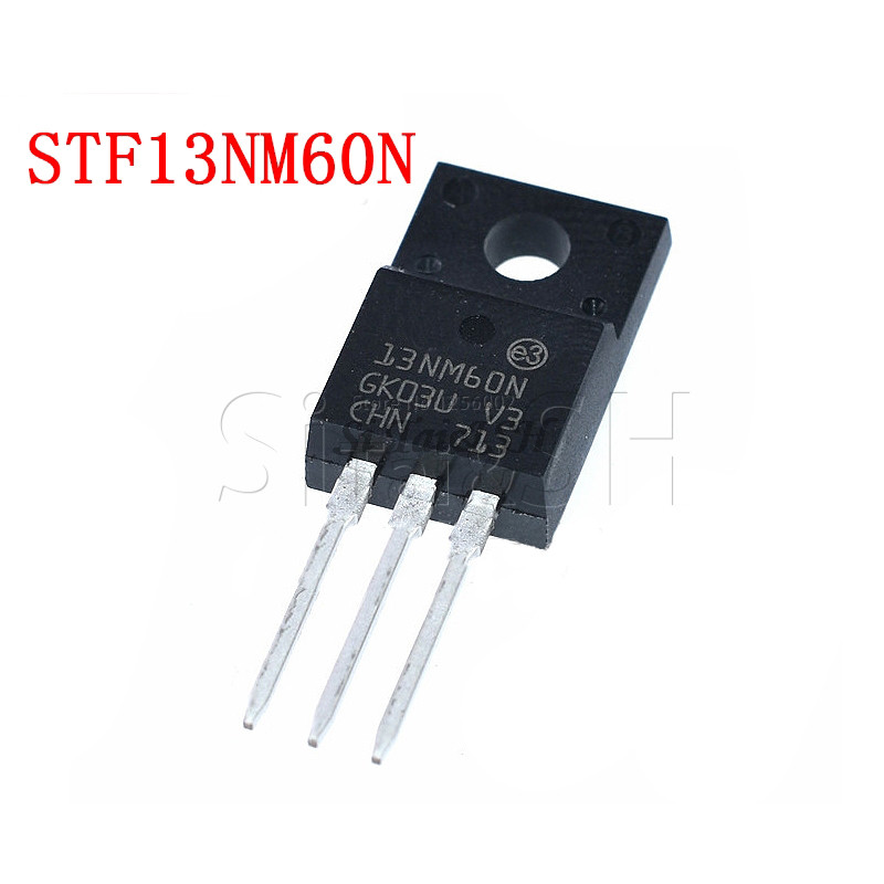 HT-10 CÁI STF13NM60N ĐẾN 220F 13NM60N TO220F 13NM60 MOSFET N CH 600V 13A Mới nguyên bản