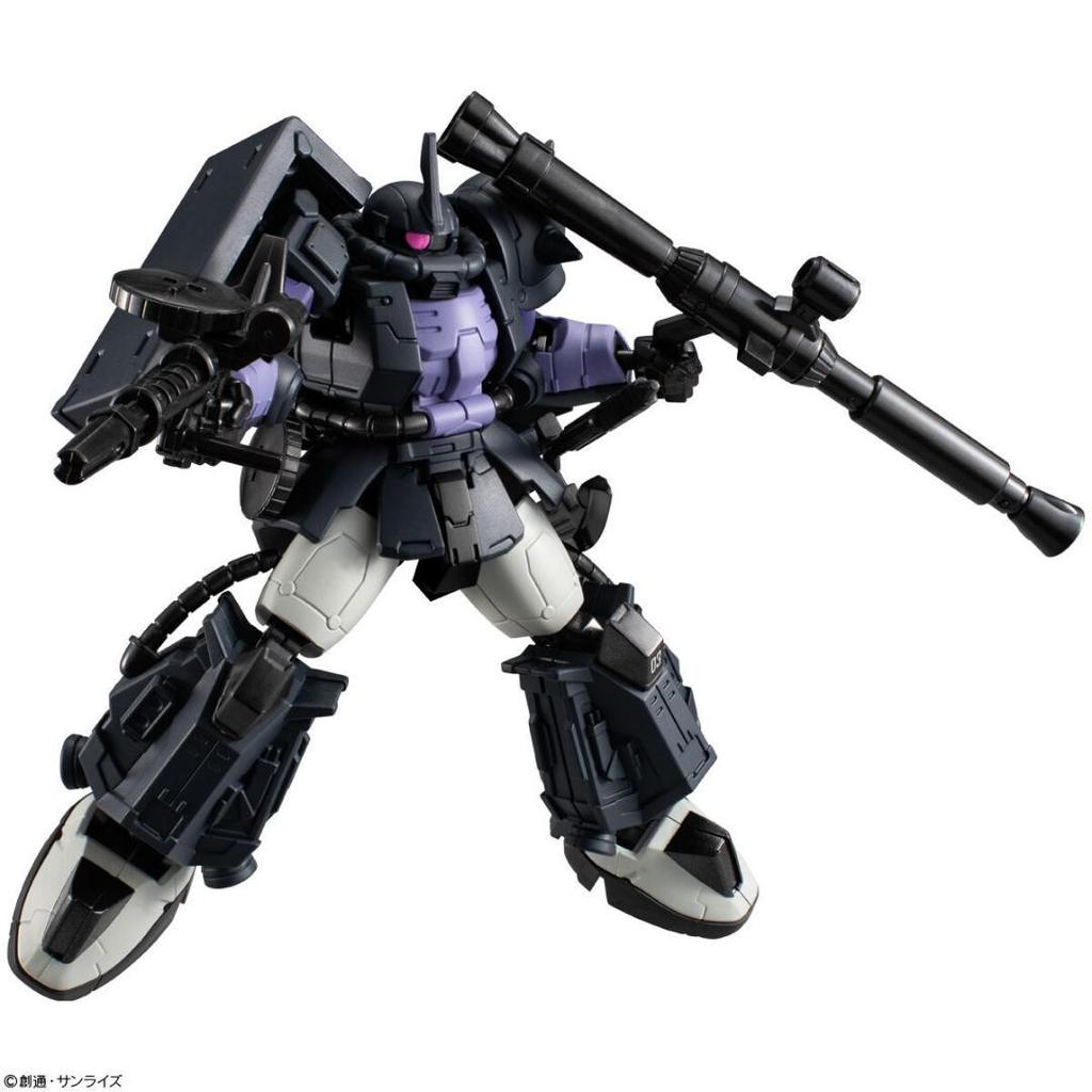 【Direct from Japan】Bộ khung giáp Zaku II Black Tri-Stars cơ động cao G Frame FA【Japan Exclusive】
