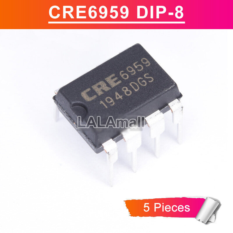 5 CRE6959 CRE 6959 DIP8 DIP-8 AC-DC Quản Lý Điện Chip IC Mới Ban Đầu