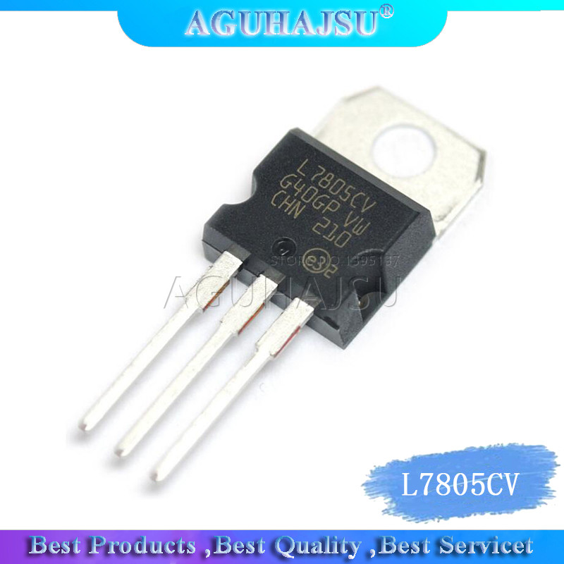 10 CÁI L7805CV TO220 L7805 ĐẾN 220 7805 LM7805 MC7805 IC mới và nguyên bản