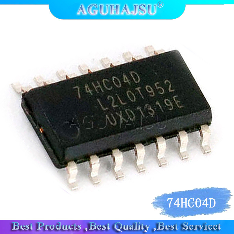20 CHIẾC 74HC04D SOP14 74HC04 SOP SN74HC04DR SMD IC mới và nguyên bản