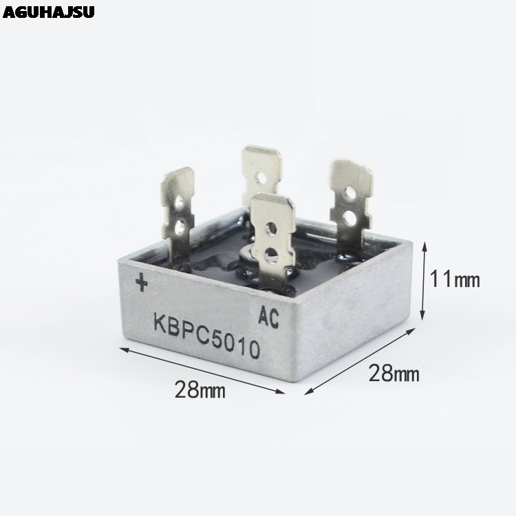1 Cái KBPC5010 50A 1000V Diode Cầu Chỉnh Lưu kbpc5010