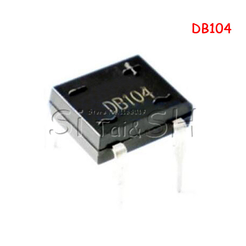 HT-10 Chiếc DB104 B104 DB104S Cầu Chỉnh Lưu 400V 1A DIP4 Mới Chính Hãng