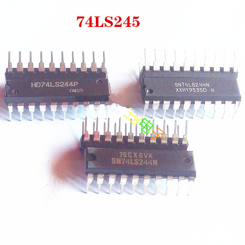5 Cái / lốc 74LS245 HD74LS245 SN74LS244N DIP 20 Mạch Tích Hợp j
