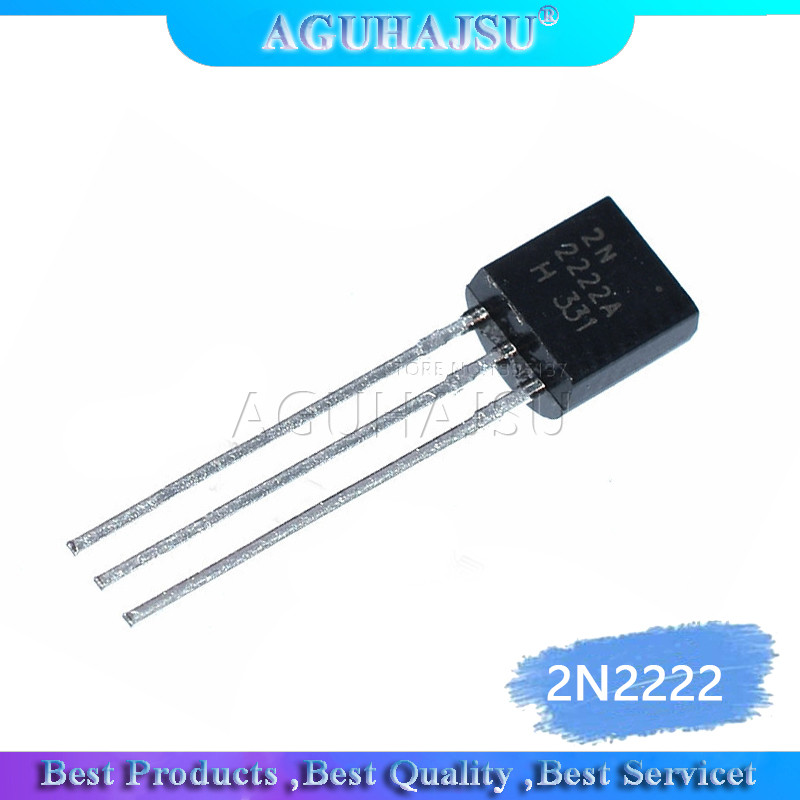 100 CÁI 2N2222 2N2222A ĐẾN 92 TO 92 Transistor Mới nguyên bản