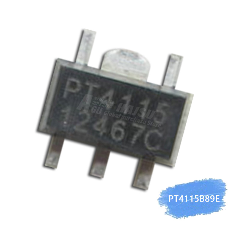 HT-20 Cái / lốc Mới PT4115 SOT 89 4115 PT4115 89E IC Driver / Bộ chuyển đổi bước xuống / Ổ đĩa dòng 