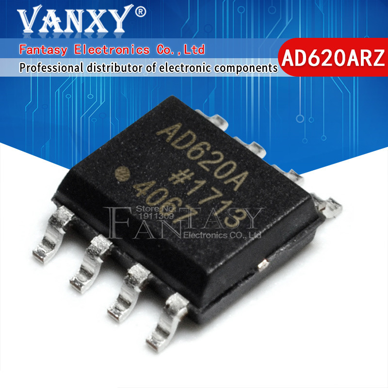 10 CHIẾC AD620ARZ SOP8 AD620A SOP AD620 AD620AR SMD