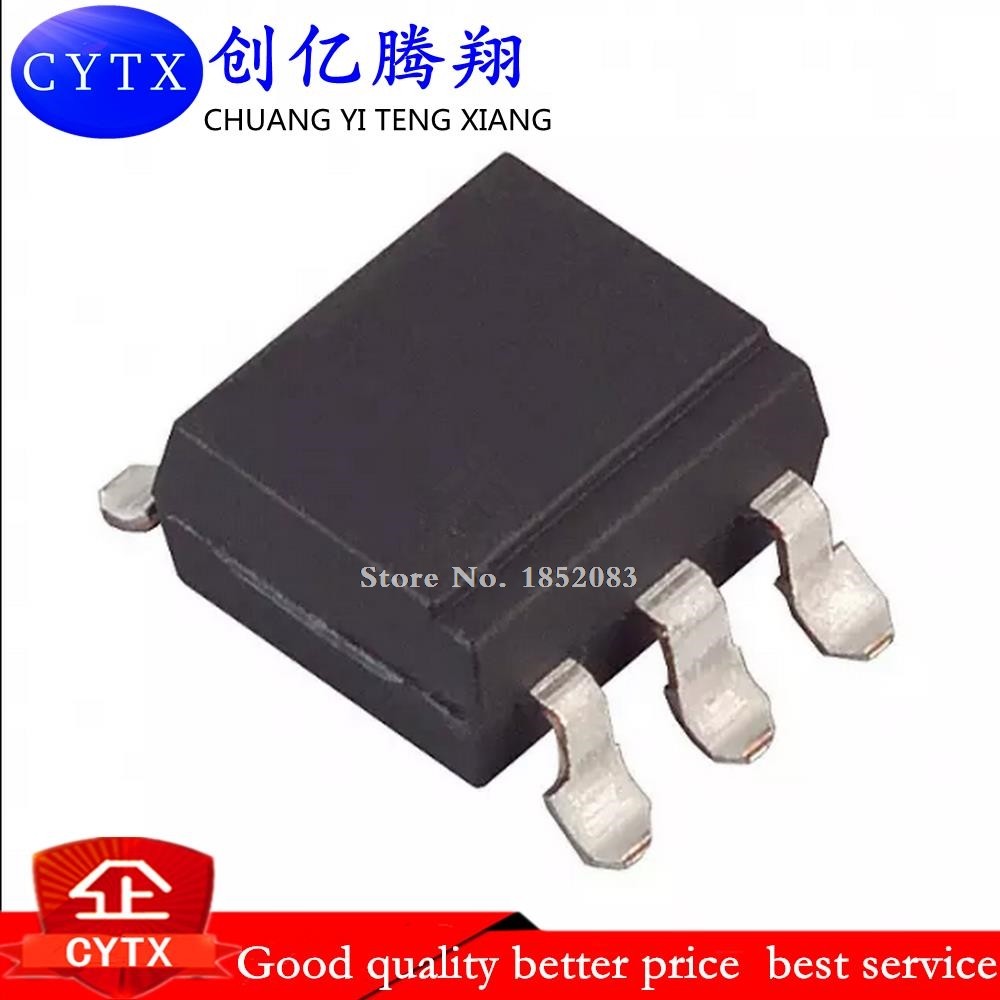 5 Cái / lốc MOC3021S SOP 6 EL3021S MOC3021 MOC3021S TA1 SOP Bộ ghép nối quang điện