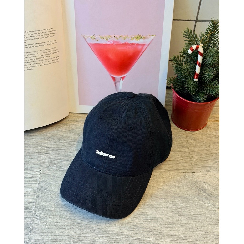 CAP FOLLOW ME BLACK