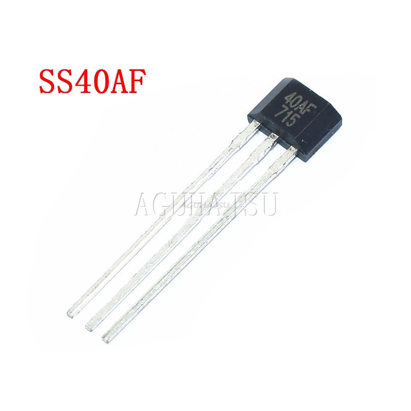 10 Cái / lốc SS40AF SS41F SS495A SS49E 40AF 41F 495A 49E Độ nhạy Ehigh Cảm biến Hall